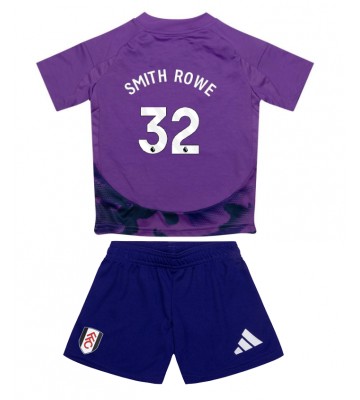 Fulham Emile Smith Rowe #32 Tercera Equipación Niños 2024-25 Manga Corta (+ Pantalones cortos)